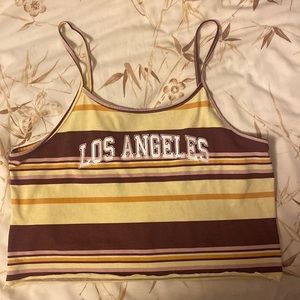 Cropped LA tank